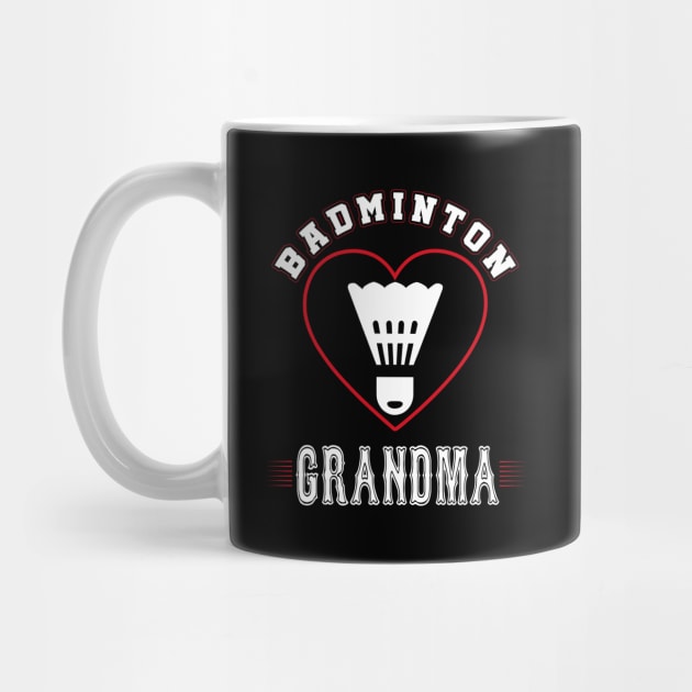 Grandma Badminton Team Family Matching Gifts Funny Sports Lover Player by uglygiftideas